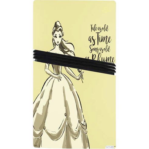 Disney Princess Belle Tale As Old As Time Art PS5 Pro Bundle Skin