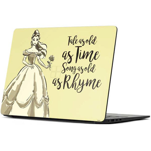 Disney Princess Belle Tale As Old As Time Art Surface Laptop 7 13.8in Skin