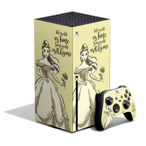 Disney Princess Belle Tale As Old As Time Art Xbox Series X Skins