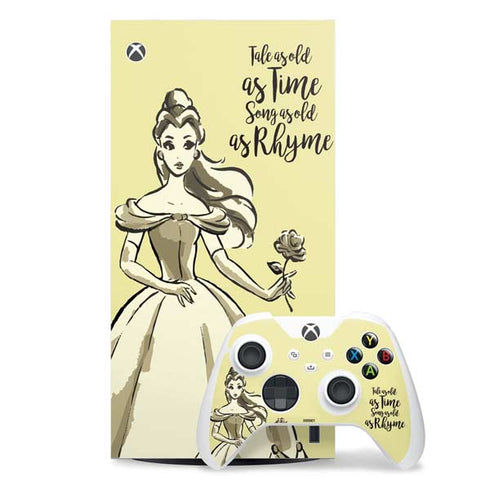 Disney Princess Belle Tale As Old As Time Art Xbox Series X Skins