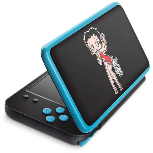 Betty Boop With Puppy Nintendo Skins