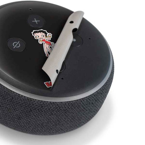 Betty Boop With Puppy Amazon Echo Dot Skin