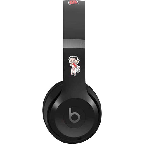 Betty Boop With Puppy Beats Solo 4 Wireless Headphones Skin