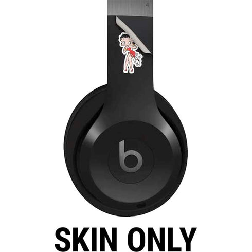 Betty Boop With Puppy Beats Solo 4 Wireless Headphones Skin