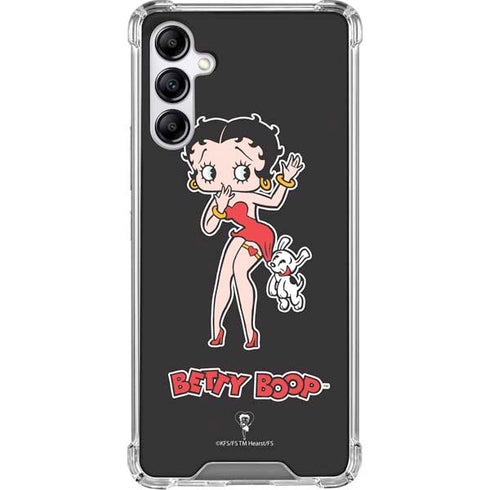 Betty Boop With Puppy Gabb Phone 4 Clear Case