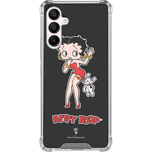 Betty Boop With Puppy Galaxy A16 5G Clear Case