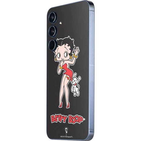 Betty Boop With Puppy Galaxy A35 5G Skin