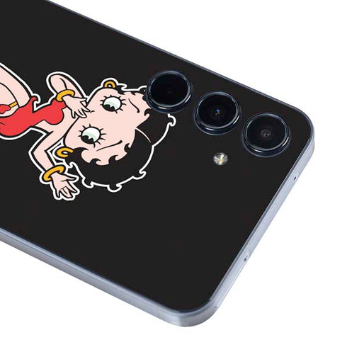 Betty Boop With Puppy Galaxy A55 5G Skin