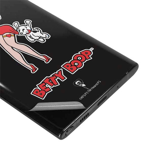 Betty Boop With Puppy Galaxy Note 10 Plus Skin
