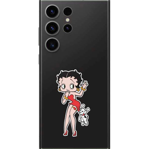 Betty Boop With Puppy Galaxy Skins