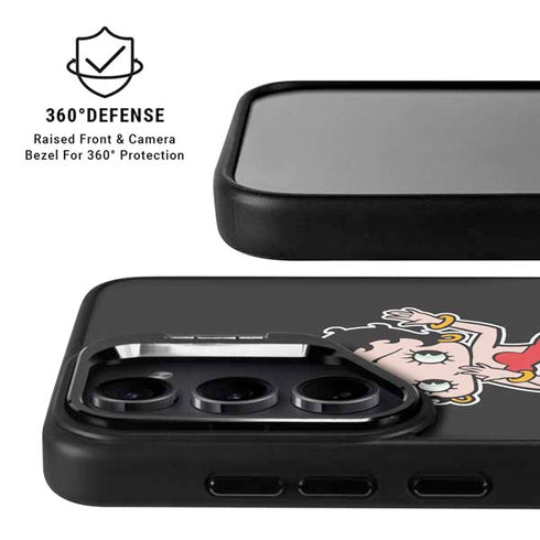 Betty Boop With Puppy Galaxy S24 FE Kickstand Case