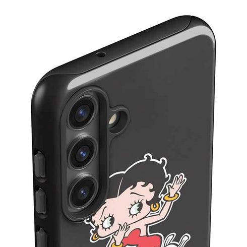 Betty Boop With Puppy Galaxy S25 Impact Case