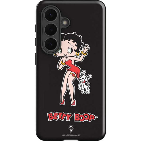 Betty Boop With Puppy Galaxy S26 Plus Impact Case