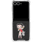Betty Boop With Puppy Galaxy Z Flip7 Clear Case