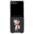 Betty Boop With Puppy Galaxy Z Flip7 Clear Case