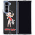 Betty Boop With Puppy Galaxy Z Fold5 5G Clear Case