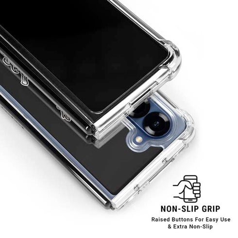 Betty Boop With Puppy Galaxy Z Fold6 Clear Case