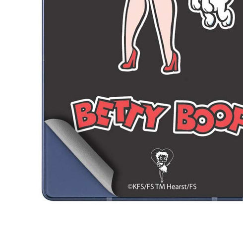 Betty Boop With Puppy Galaxy Z Fold6 Skin