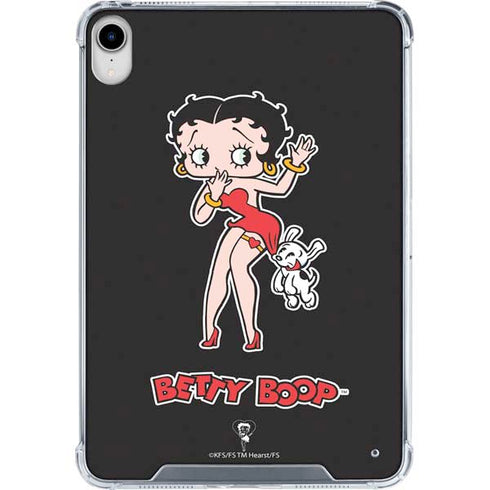 Betty Boop With Puppy iPad 11th Gen (2025) Clear Case