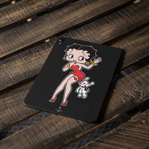 Betty Boop With Puppy Apple iPad Pro Skin