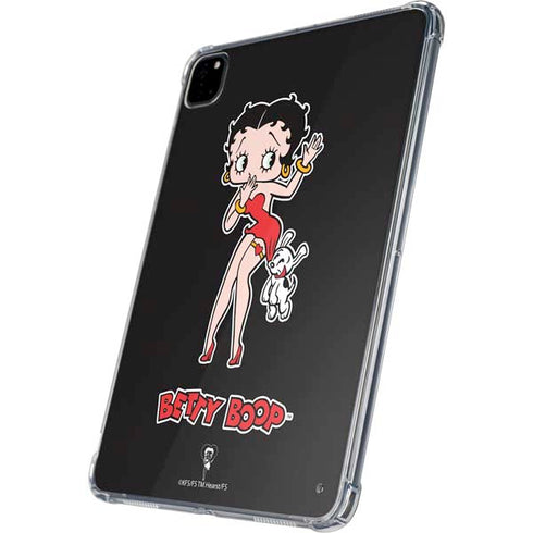 Betty Boop With Puppy iPad Pro 11in (2024) Clear Case