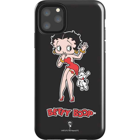 Betty Boop With Puppy iPhone Cases