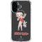 Betty Boop With Puppy iPhone 16 Plus Clear Case