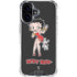Betty Boop With Puppy iPhone 16 Plus Clear Case