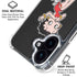 Betty Boop With Puppy iPhone 16 Plus Clear Case