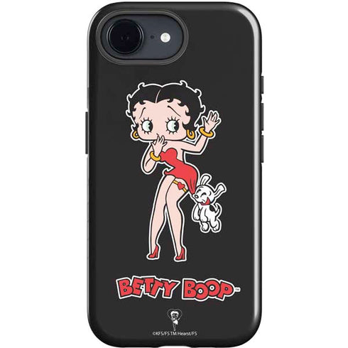 Betty Boop With Puppy iPhone 16e Impact Case