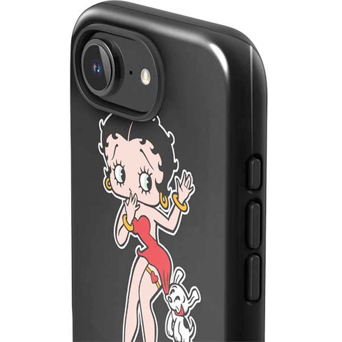 Betty Boop With Puppy iPhone 16e Impact Case