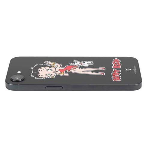 Betty Boop With Puppy iPhone 16e Skin