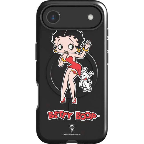 Betty Boop With Puppy iPhone 17 Air Magsafe Impact Case