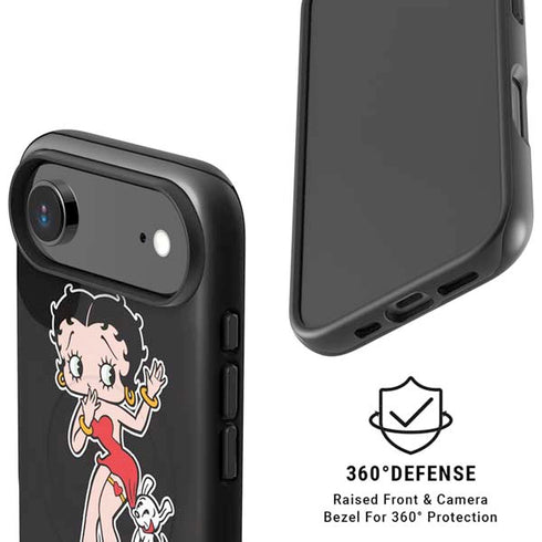 Betty Boop With Puppy iPhone 17 Air Magsafe Impact Case