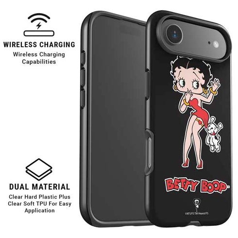 Betty Boop With Puppy iPhone 17 Air Magsafe Impact Case