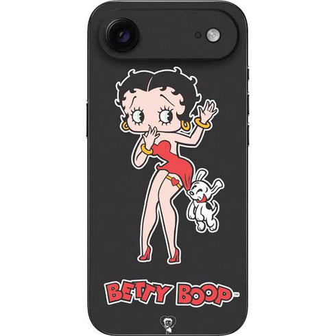 Betty Boop With Puppy iPhone 17 Air Skin