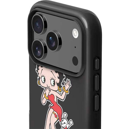 Betty Boop With Puppy iPhone 17 Pro Impact Case