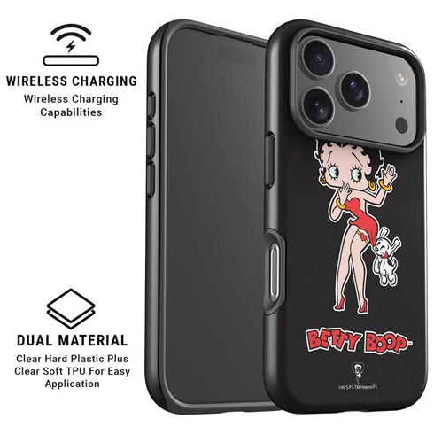 Betty Boop With Puppy iPhone 17 Pro Magsafe Impact Case