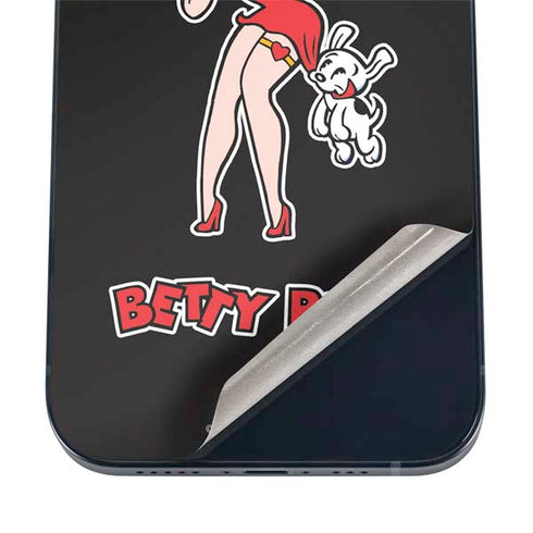 Betty Boop With Puppy iPhone 17 Pro Skin