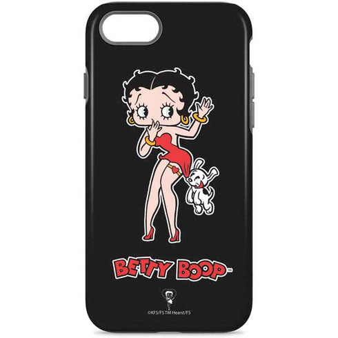 Betty Boop With Puppy iPhone Cases