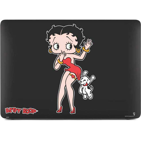 Betty Boop With Puppy Apple MacBook Air Skin