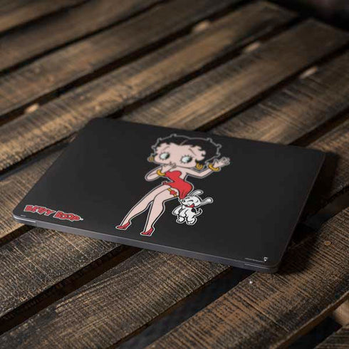 Betty Boop With Puppy Apple MacBook Air Skin