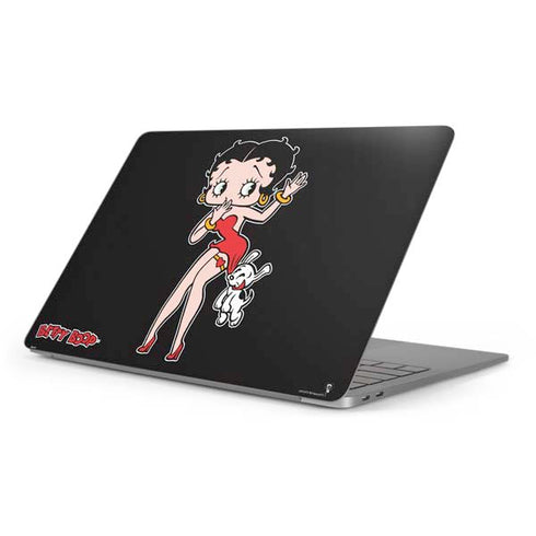 Betty Boop With Puppy Apple MacBook Pro 16-inch Skin