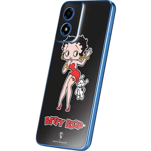 Betty Boop With Puppy Moto G Play 4G (2024) Skin