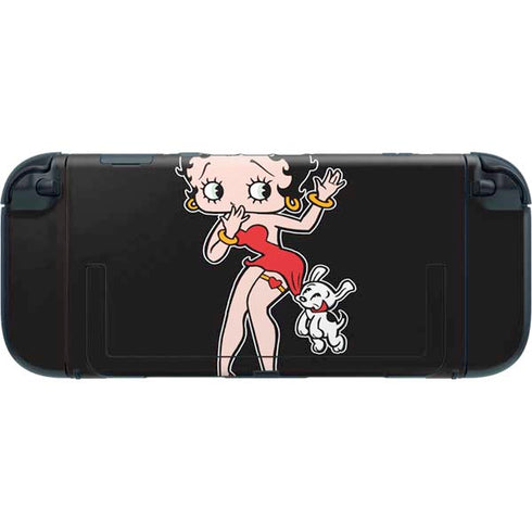 Betty Boop With Puppy Nintendo Switch 2 (2025) with Joy-Con Skin