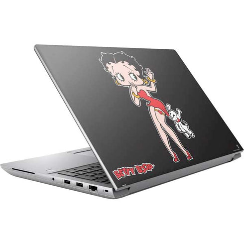 Betty Boop With Puppy HP ZBook Fury 16 G10 Skin