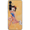 Betty Boop With Puppy Orange Background Galaxy A35 5G Skin