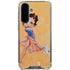 Betty Boop With Puppy Orange Background Galaxy A36 5G Clear Case