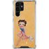 Betty Boop With Puppy Orange Background Galaxy S23 Ultra Clear Case