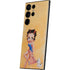 Betty Boop With Puppy Orange Background Galaxy Skins